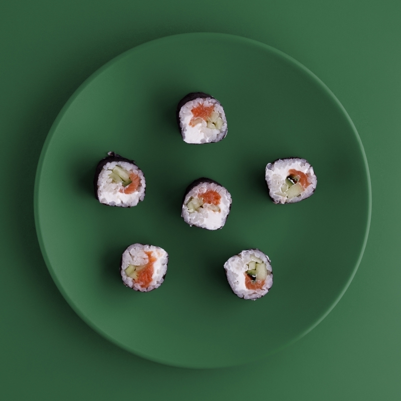 картинка Колибри с копченым лососем от TakeEat