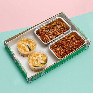 картинка TAKEEAT ВОХ На двоих со свининой Тонкацу от TakeEat